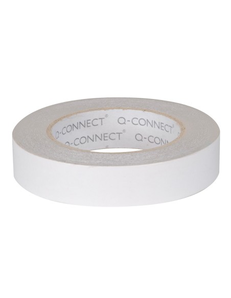 Cinta adhesiva q-connect doble cara 33 m x 25 mm
