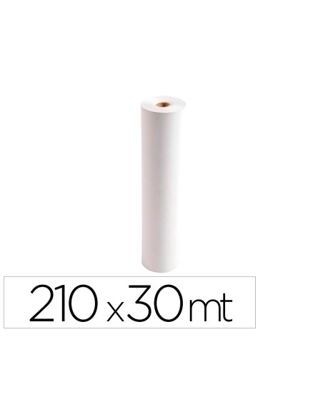Rollo papel fax exacompta 210 mm x 30 m