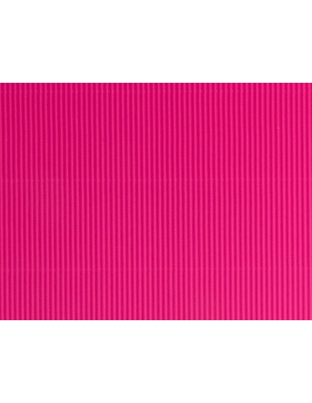 Carton ondulado liderpapel 50 x 70cm 320 g fucsia