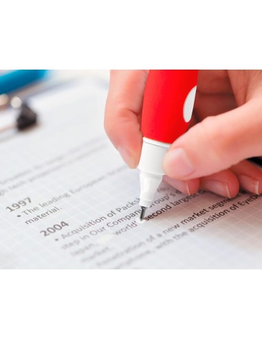 Corrector liderpapel lapiz roller punta...