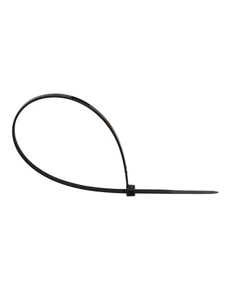 Brida q-connect color negro 200x2,5 mm bolsa de 100 unidades