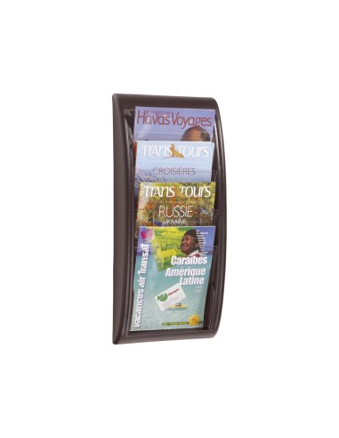 Expositor mural paperflow din a4 negro 4...