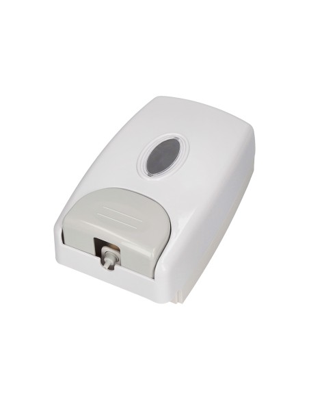 Dispensador para gel y jabon q-connect manual 13,5x23,5x9,5 cm