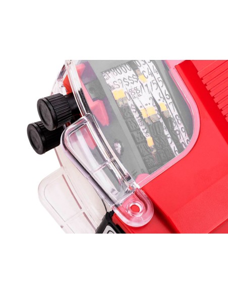 Etiquetadora q-connect 2 rodillo 10 digitos