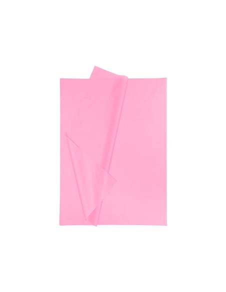 Papel seda liderpapel 52x76cm 18g/m2 bolsa de 5 hojas rosa