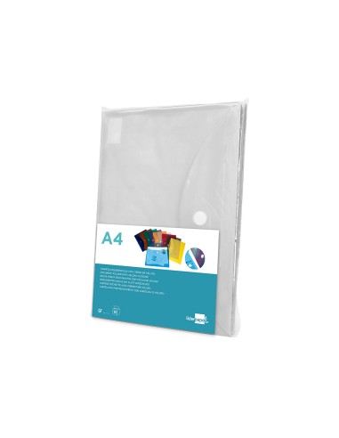 Carpeta liderpapel dossier a4 cierre de velcro...
