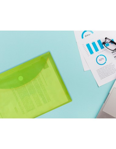 Carpeta liderpapel dossier a4 cierre de velcro...