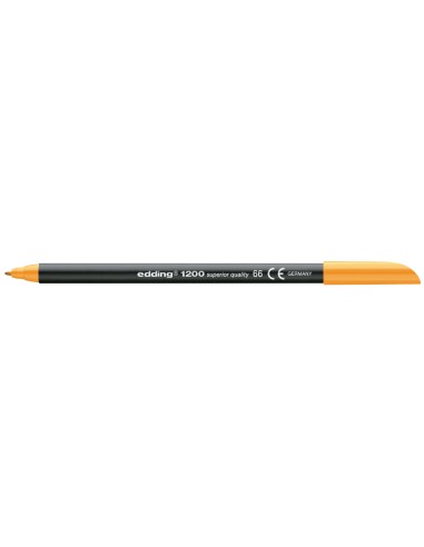 Rotulador edding punta fibra 1200 naranja neon...