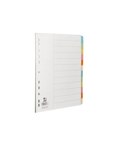 Separador q-connect cartulina juego de 12...