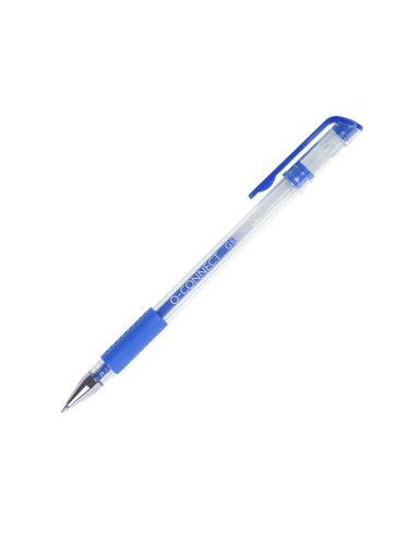 Boligrafo q-connect tinta gel azul 0,7 mm...