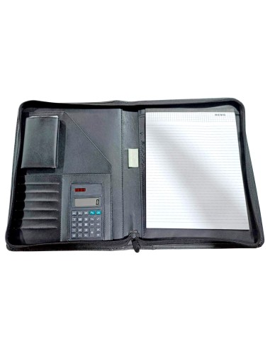 Carpeta portafolios q-connect cremallera sin...