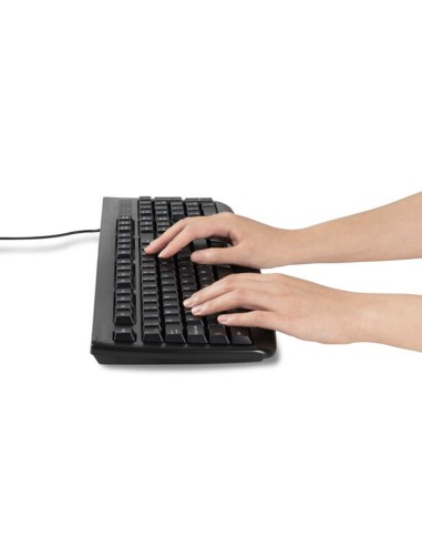Teclado kensington pro fit lavable 104 teclas...