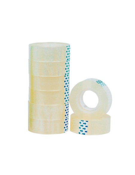 Cinta adhesiva q-connect transparente 33 m x 15 mm