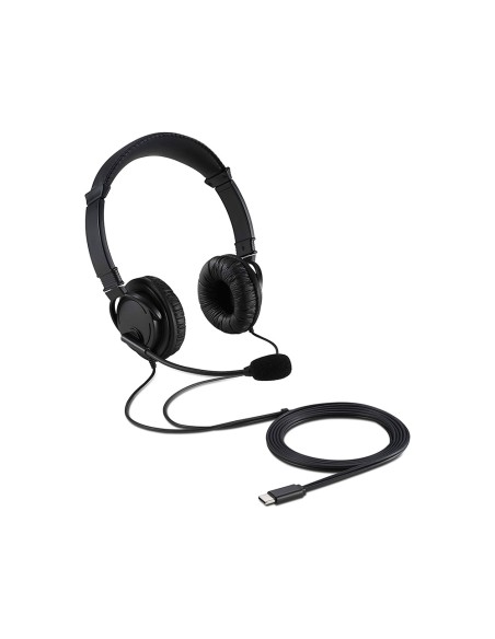 Auricular kensington hi-fi con microfono usb-c cable 180 cm