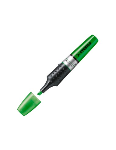 Rotulador stabilo boss luminator verde tinta...