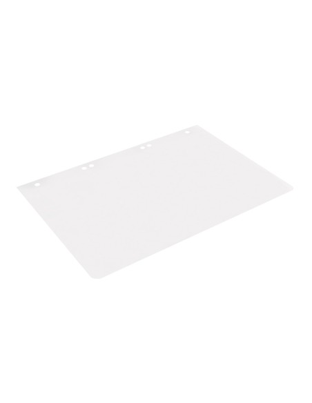 Recambio liderpapel cuarto 100 hojas 60gr liso sin margen 6 taladros