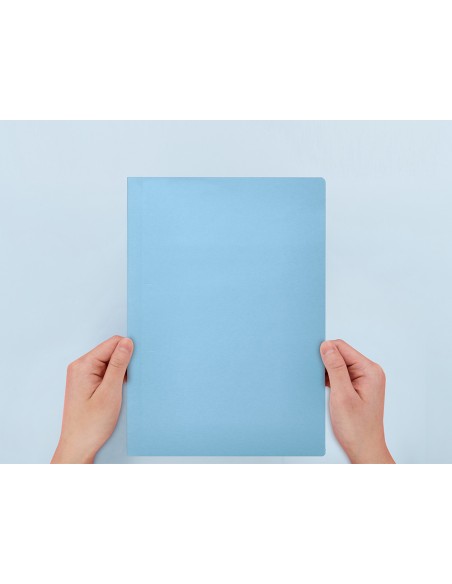 Subcarpeta liderpapel folio celeste intenso 180g/m2