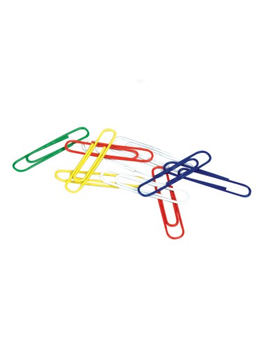 Clips colores q-connect 50 mm caja de 30...