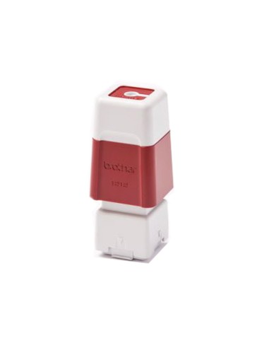 Sello automatico brother 12 mm x 12 mm rojo