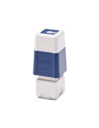 Sello automatico brother 12 mm x 12 mm azul
