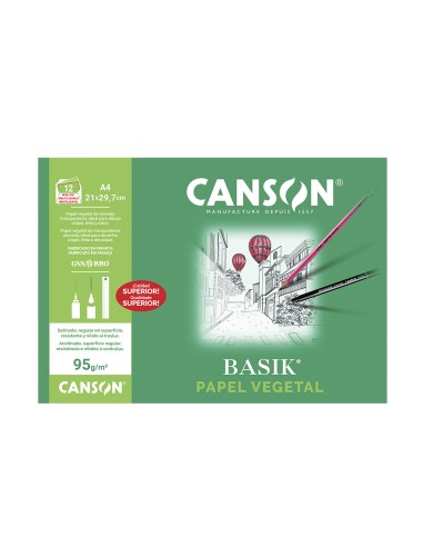 Papel vegetal guarro din a4 90-95 gr minipack...