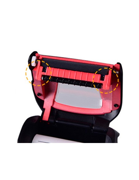 Impresora de etiquetas hprt hm-200 portatil termica visor oled ancho de papel 58 mm bateria ion de litio