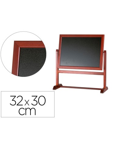 Pizarra marron liderpapel para hosteleria doble...
