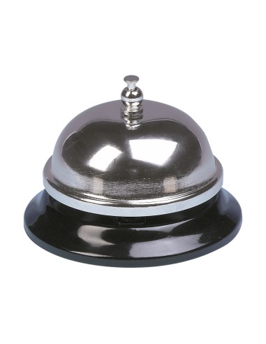 Timbre recepcion q-connect metalico 85x55 mm