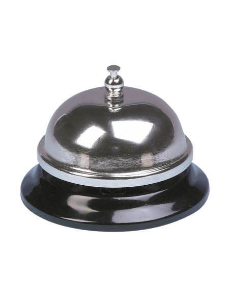 Timbre recepcion q-connect metalico 85x55 mm