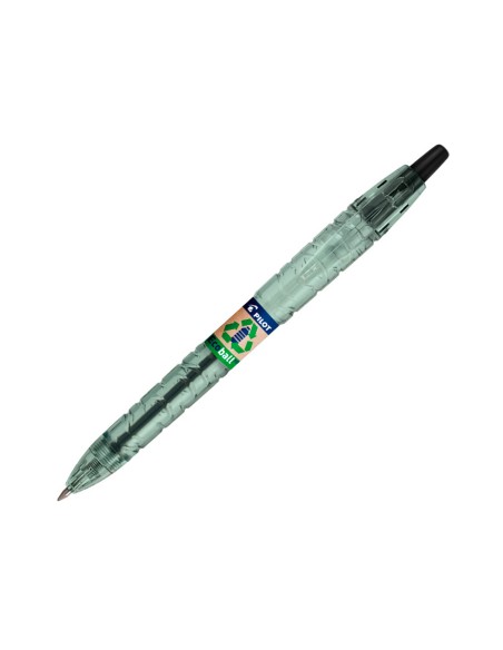 Boligrafo pilot ecoball plastico reciclado expositor de 60 unidades colores surtidos + 10 boligrafos
