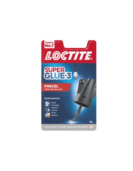 Pegamento loctite 5 g aplicador de pincel adhesivo instantaneo