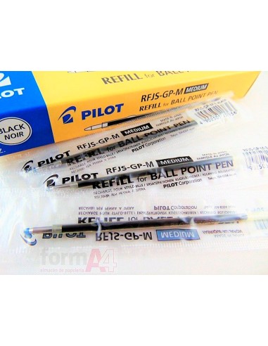 Recambio boligrafo pilot super grip azul
