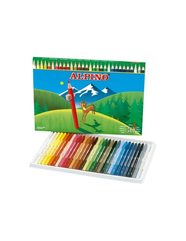 Lapices de colores alpino 659 caja de 30...
