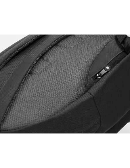 Mochila antartik con asa y bolsillos con cremallera color negro 310x160x410 mm