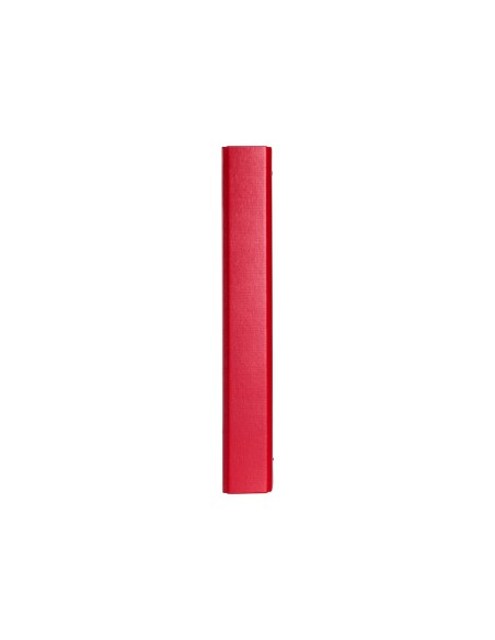 Carpeta proyectos liderpapel folio lomo 30mm carton forrado roja
