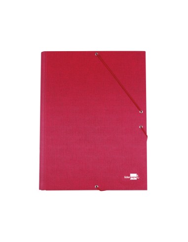 Carpeta liderpapel gomas folio 3 solapas carton...