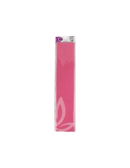 Papel crespon liderpapel 50 cm x 2.5m 34g/m2 rosa