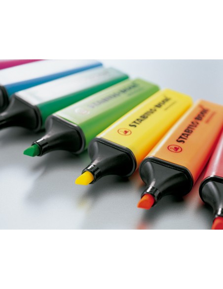 Rotulador stabilo boss fluorescente 70 turquesa