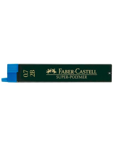 Minas faber grafito 9067 0,7 mm 2b estuche de...