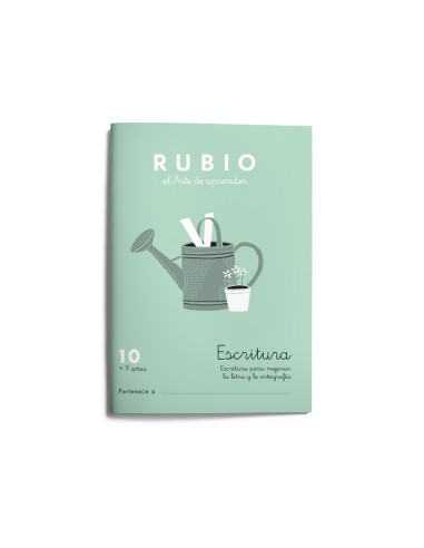 Cuaderno rubio caligrafia nº 10