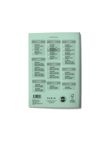 Cuaderno rubio caligrafia nº 03