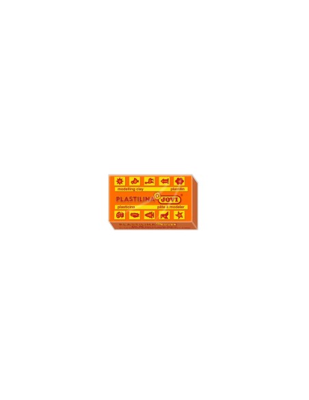 Plastilina jovi 70 naranja unidad tamaño pequeño