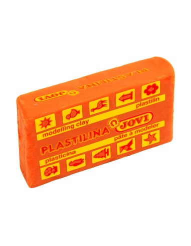 Plastilina jovi 70 naranja unidad tamaño pequeño