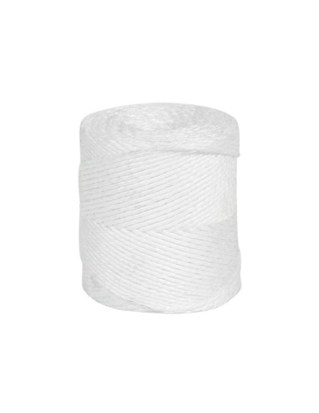 Cuerda rafia liderpapel color blanco rollo de 600 m