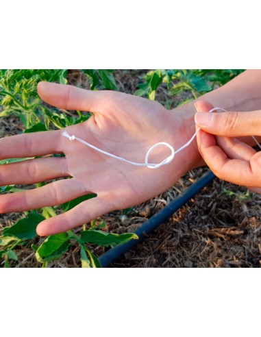 Cuerda rafia liderpapel color blanco rollo de...