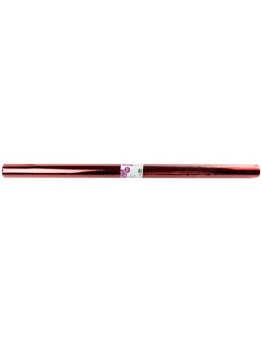 Papel celofan liderpapel rollo rojo 0,60 x 10 m