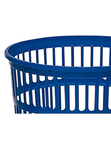 Papelera plastico q-connect 15 litros rejilla...