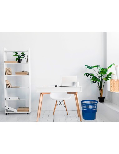 Papelera plastico q-connect 15 litros rejilla...
