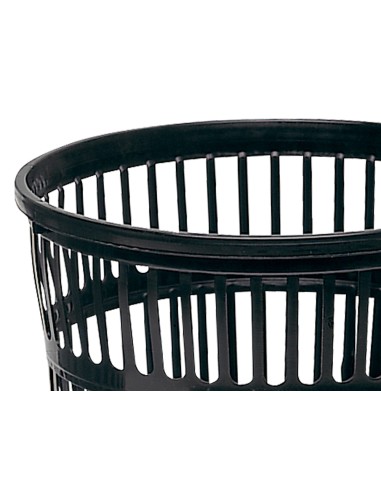 Papelera plastico q-connect 15 litros rejilla...