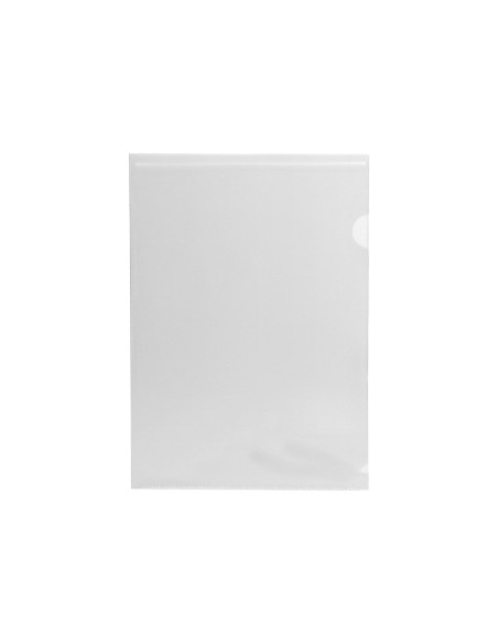 Carpeta liderpapel dossier uñero 44004 polipropileno din a4 incolora 20 hojas